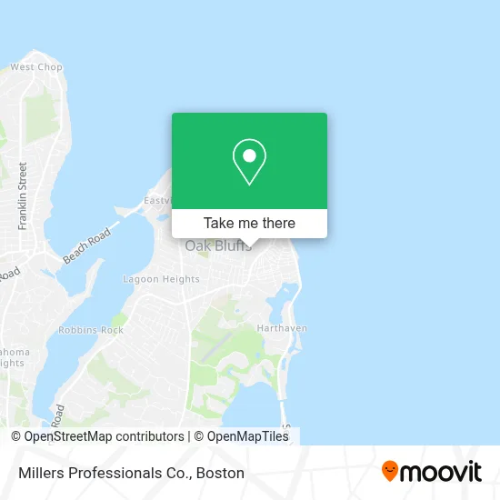 Millers Professionals Co. map