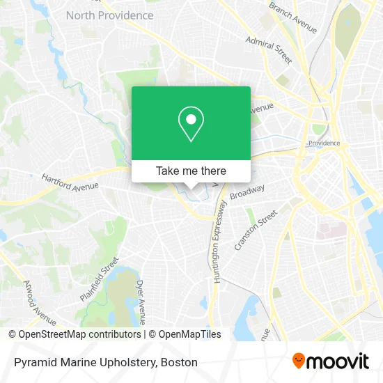 Pyramid Marine Upholstery map