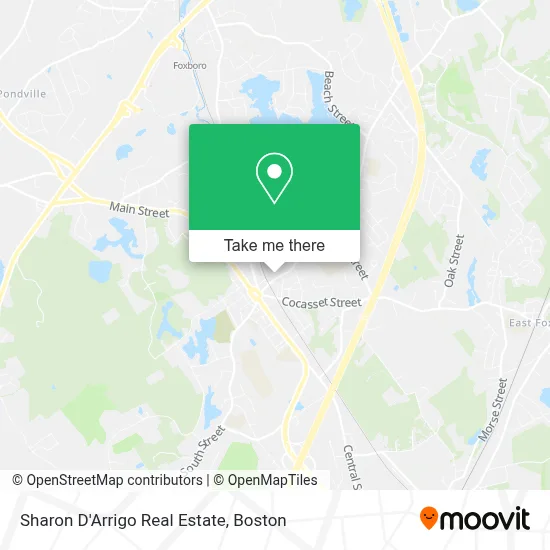 Sharon D'Arrigo Real Estate map