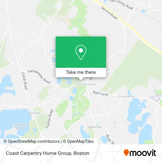 Coast Carpentry Home Group map