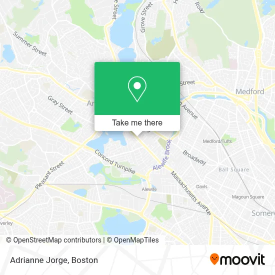 Adrianne Jorge map