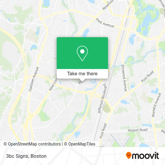 3bc Signs map