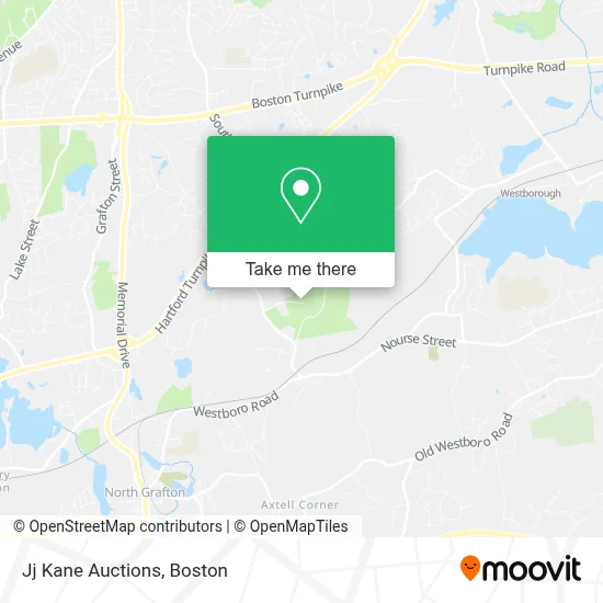 Jj Kane Auctions map