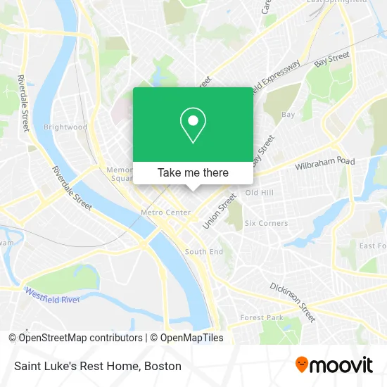 Saint Luke's Rest Home map