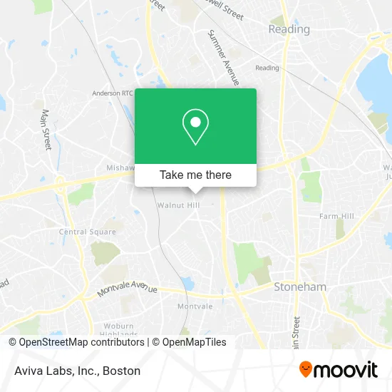 Aviva Labs, Inc. map