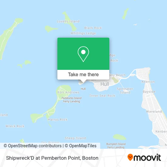 Shipwreck’D at Pemberton Point map