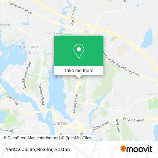 Yaritza Julian, Realtor map