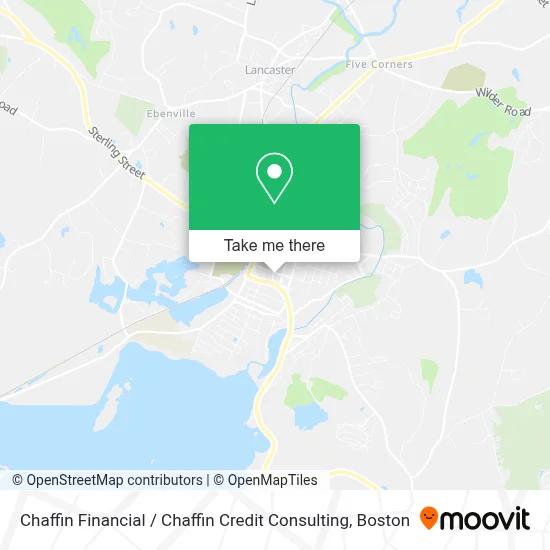 Chaffin Financial / Chaffin Credit Consulting map