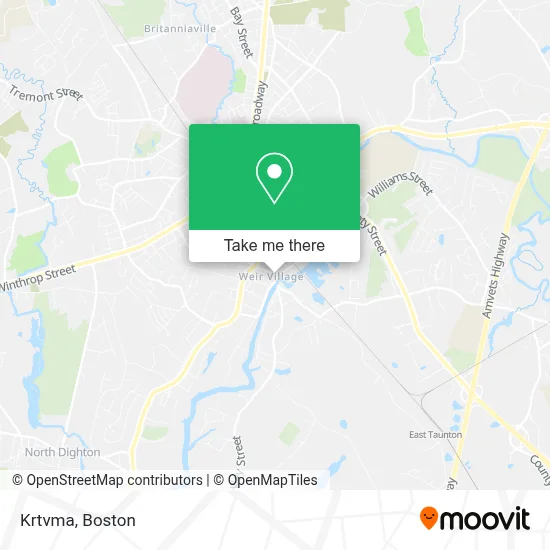 Krtvma map