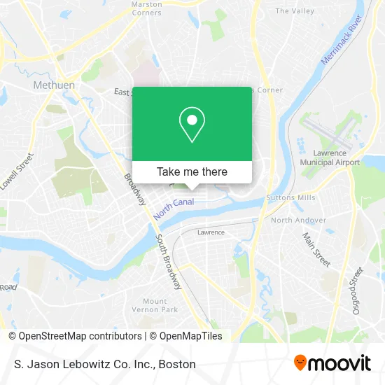 S. Jason Lebowitz Co. Inc. map