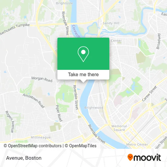 Avenue map
