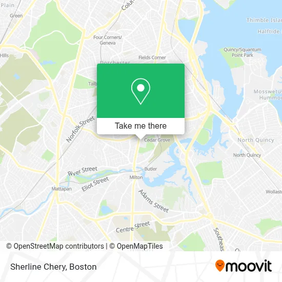 Sherline Chery map