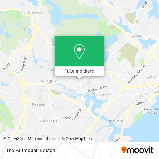 The Fairmount map