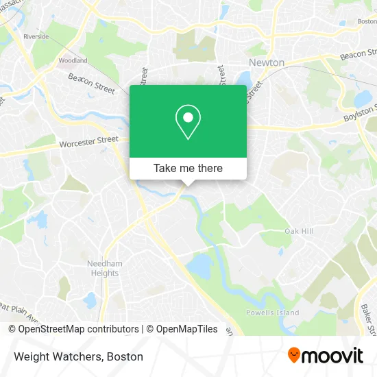 Ww (Weight Watchers) map