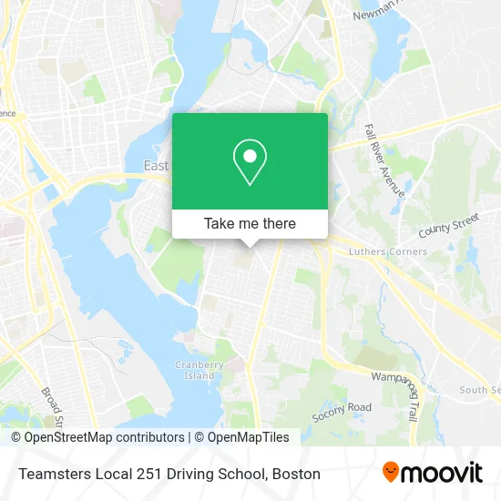 Teamsters Local 251 Driving School map