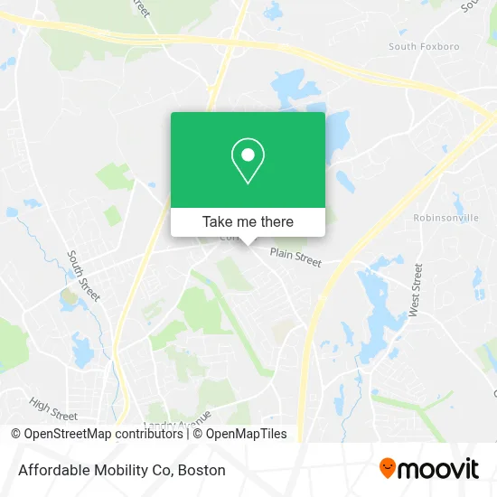 Affordable Mobility Co map