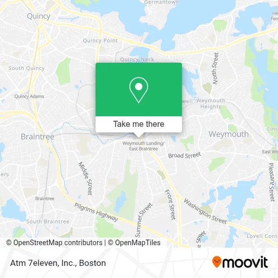 Atm 7eleven, Inc. map