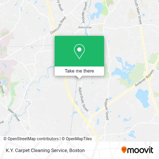 K.Y. Carpet Cleaning Service map