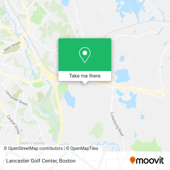 Lancaster Golf Center map