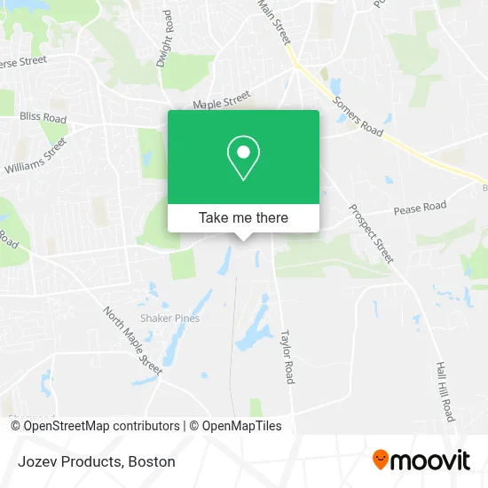 Jozev Products map