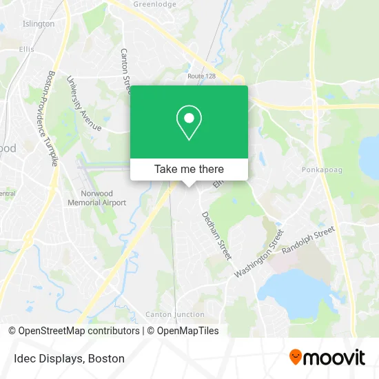 Idec Displays map