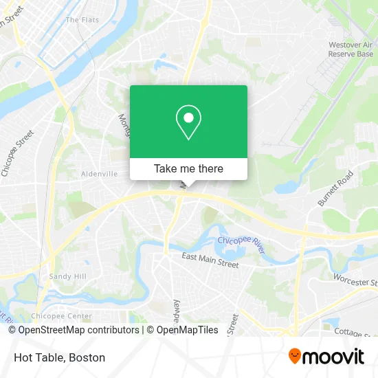 Hot Table map