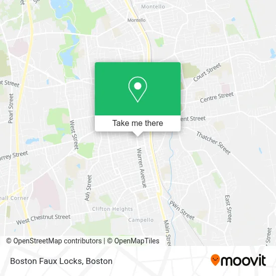 Boston Faux Locks map