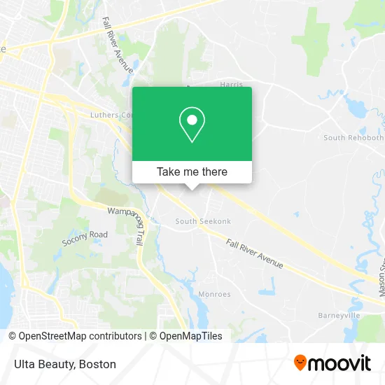 Ulta Beauty map