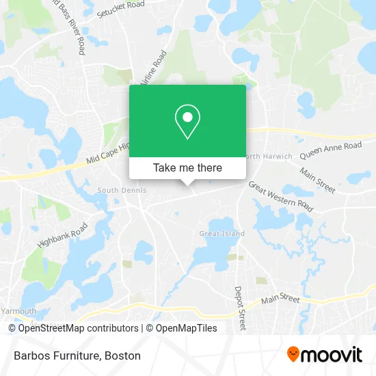 Barbos Furniture map