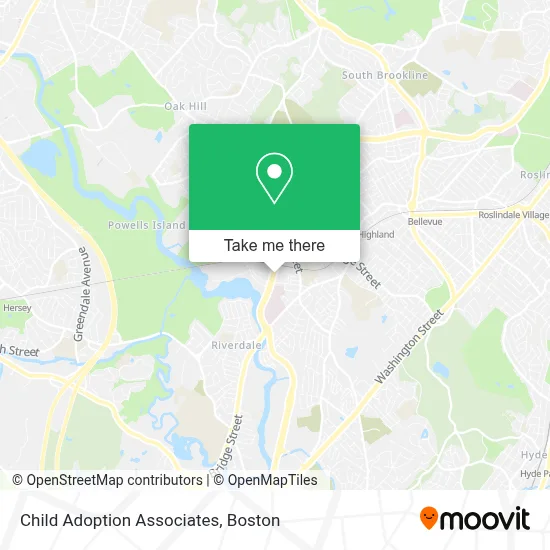 Child Adoption Associates map