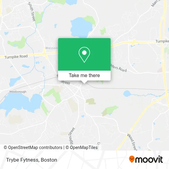 Trybe Fytness map