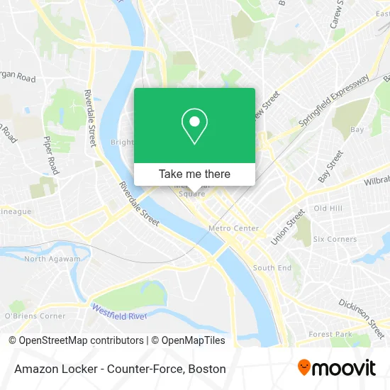Amazon Locker - Counter-Force map