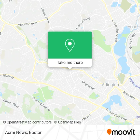 Acmi News map