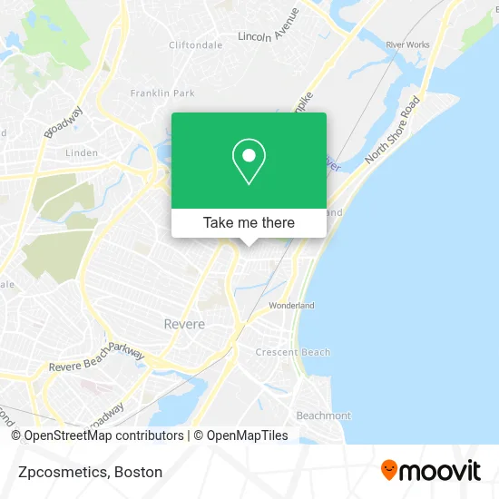 Zpcosmetics map