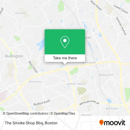 The Smoke Shop Bbq map