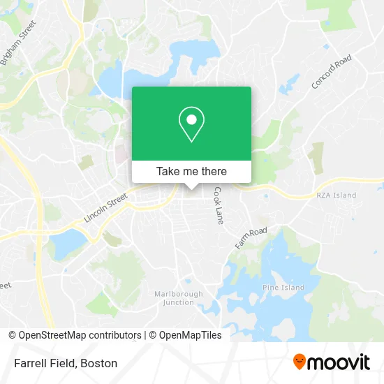 Farrell Field map