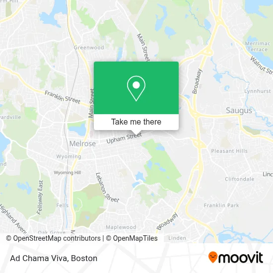 Ad Chama Viva map