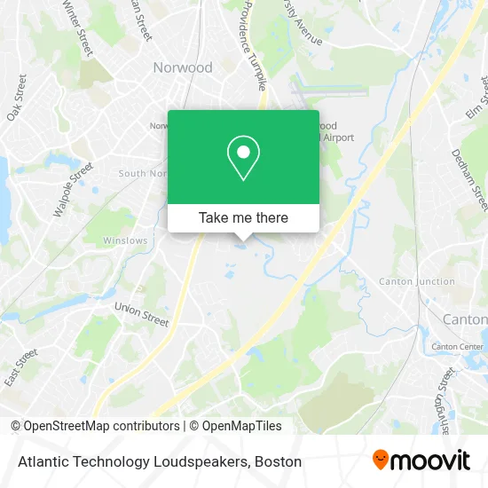 Atlantic Technology Loudspeakers map