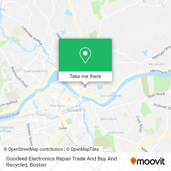 Goodeed Electronics Repair Trade And Buy And Recycled map