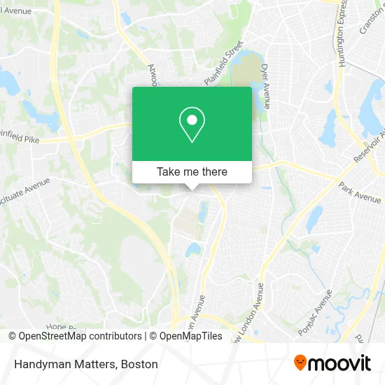 Handyman Matters map