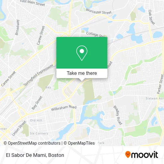 El Sabor De Mami map