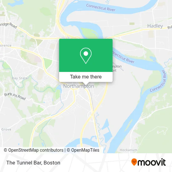 The Tunnel Bar map