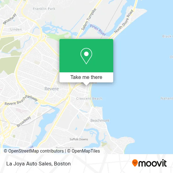 La Joya Auto Sales map