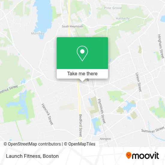 Launch Fitness map