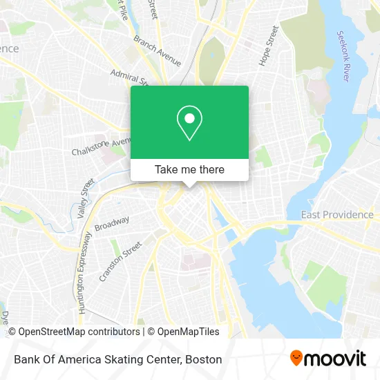 Bank Of America Skating Center map