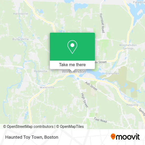 Haunted Toy Town map