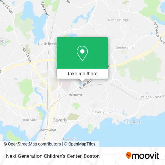 Next Generation Children's Center map