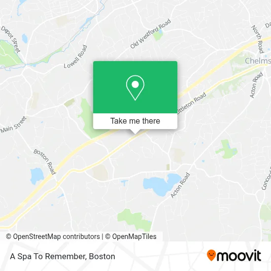 A Spa To Remember map