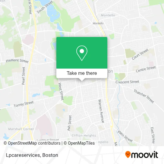Lpcareservices map
