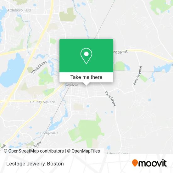 Lestage Jewelry map